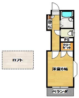 Picasso坪井【2階】の間取り