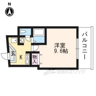 メゾンK-THREE【2階】の間取り