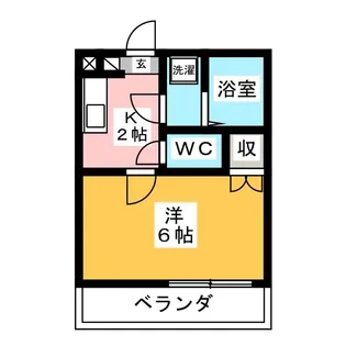 メイビル・厚木【2階】の間取り