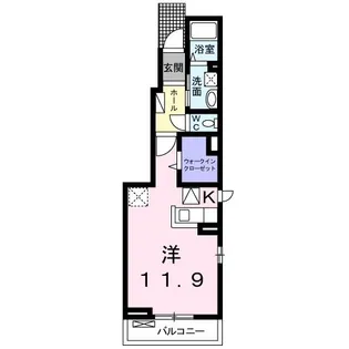 レガーロ IV番館【1階】の間取り