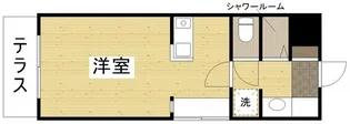 ディライト楽々園【1階】の間取り