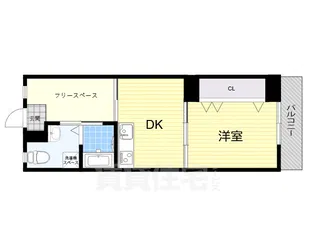 富貴苑【5階】の間取り