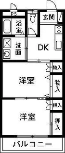 吉田ビル【3階】の間取り