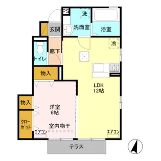 ムーンライト【1階】の間取り