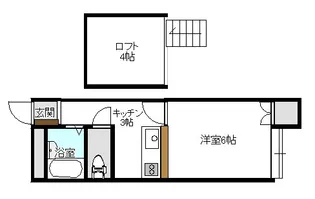 ルーラル黒埼【1階】の間取り