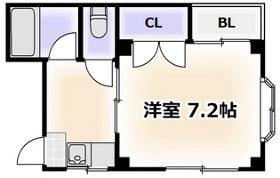 ジュネスシャトー11【4階】の間取り
