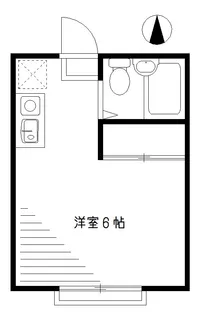 ウエストポイント【2階】の間取り