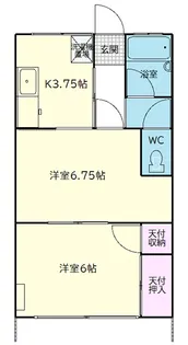伊藤ハイツ【1階】の間取り