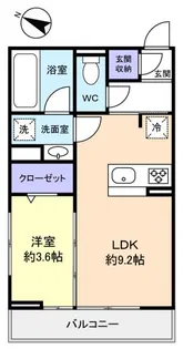 jyuto習志野台II【1階】の間取り