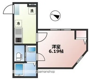 ラグーザ港南【3階】の間取り