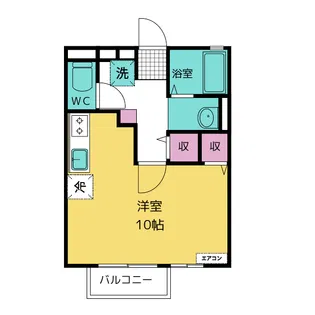パストラル【2階】の間取り