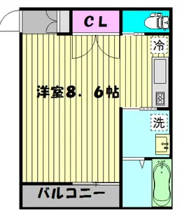 Mistry【3階】の間取り