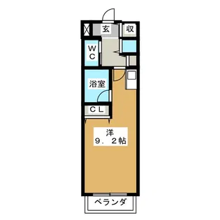 ホワイトヴィレッジいなべ【1階】の間取り
