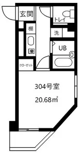 グレース・スリー亀戸【3階】の間取り