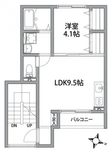FinS LUMIERE(ファインズ ルミエール)【3階】の間取り