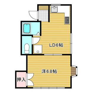 アイコーポ【1階】の間取り