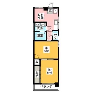 伊藤ビル【4階】の間取り