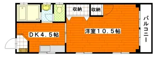 広島県広島市中区国泰寺町2【マンション】の間取り