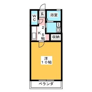 さくらハイム【2階】の間取り