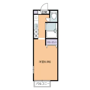 ジュネスSK【1階】の間取り
