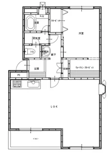 マンションベルクランドII【1階】の間取り