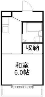ハイム福居【4階】の間取り