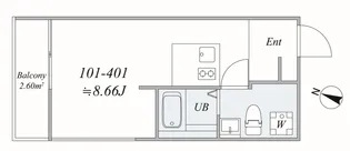 trias114【2階】の間取り