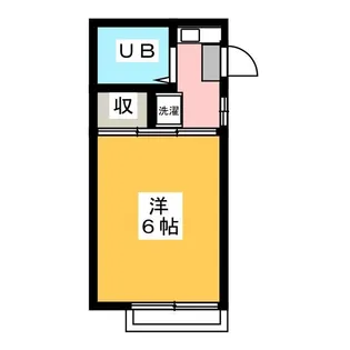 田代ハウス1号【1階】の間取り