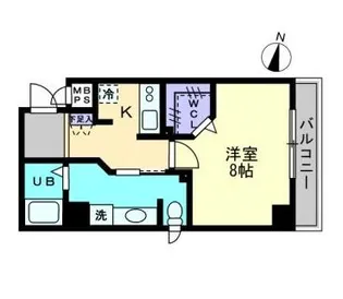 広島県福山市霞町2【マンション】の間取り