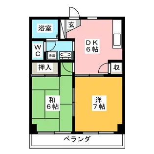 EAST ASANO【3階】の間取り