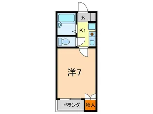 ティ-エム六甲【1階】の間取り