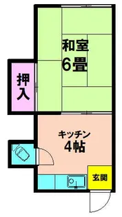 寿荘【2階】の間取り