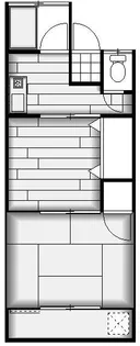 タツミハイツ【2階】の間取り