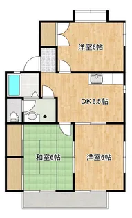 3DKの間取り画像