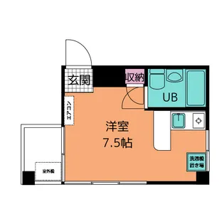 ステラ光平【7階】の間取り