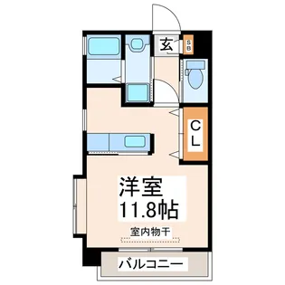 ツール・ド・大江【7階】の間取り
