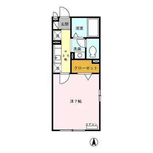 グラン・クェイル【2階】の間取り