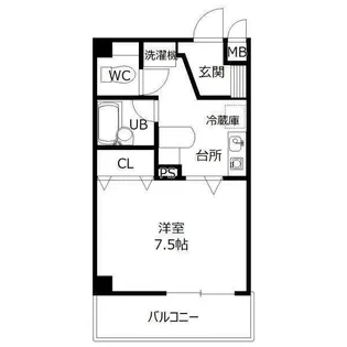 DAIMAN HOUSE七宝【4階】の間取り