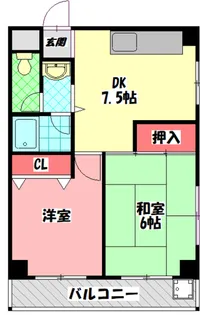アマポーラ【3階】の間取り