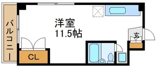 エクレールメゾン鈴木【2階】の間取り