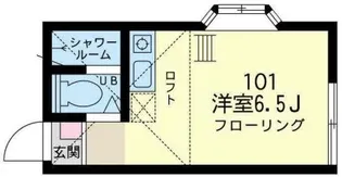 ユナイト天王町リボンヌ【1階】の間取り