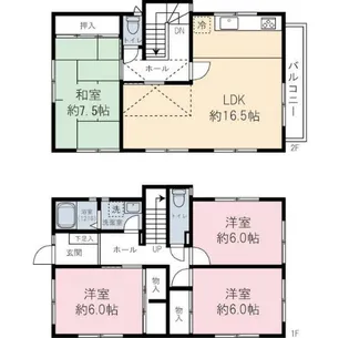 神奈川県川崎市麻生区多摩美2【一戸建】の間取り