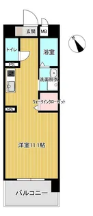 リーフ【3階】の間取り