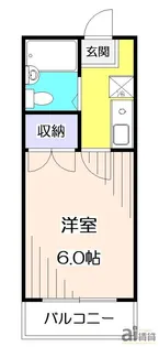 東京都東久留米市前沢3【アパート】の間取り