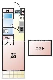 メイプルコート広原【1階】の間取り