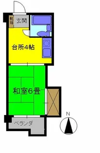 ルーセント大道【7階】の間取り