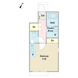 ベレガンス新鎌ヶ谷II【1階】の間取り