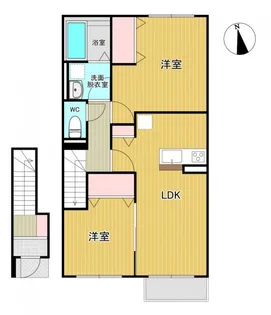 エターナル・ブライト【2階】の間取り