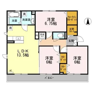 新潟県上越市春日山町2【アパート】の間取り