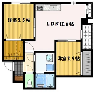 ケイズ・ヴィラ【6階】の間取り